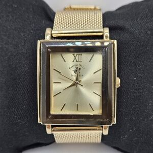 Beverly Hills Polo Club Gold tone Square Watch